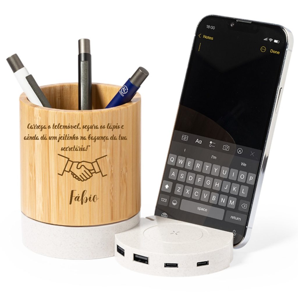 Porta-Lápis multifunção-Personalizável