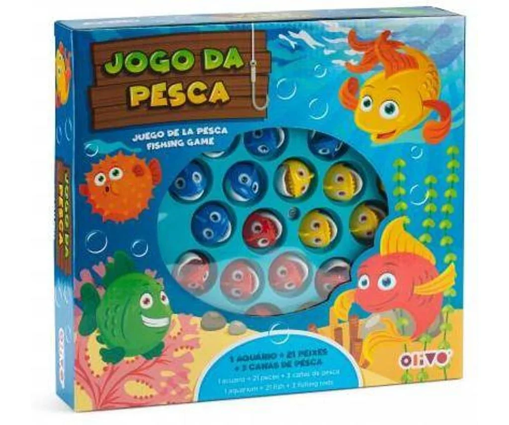 Jogo de Tabuleiro OLIVO Pesca Movimento