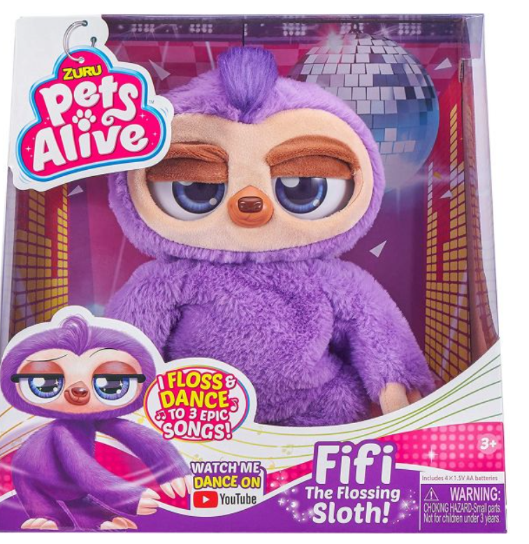 Zuru Pets Alive Fifi a Preguiça