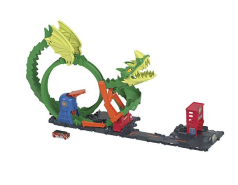 Mattel Hot Wheels Pista Dragão Furioso na Cidade