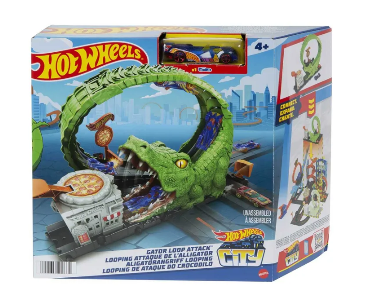 Pista de crocodilo HOT WHEELS