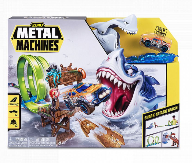Pista METAL MACHINES ZURU - Ataque Tubarão