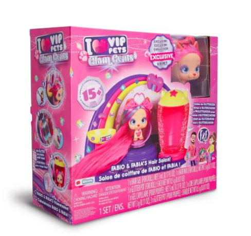 Vip Pets Glam Gems Fabio & Fabia Hair Salon