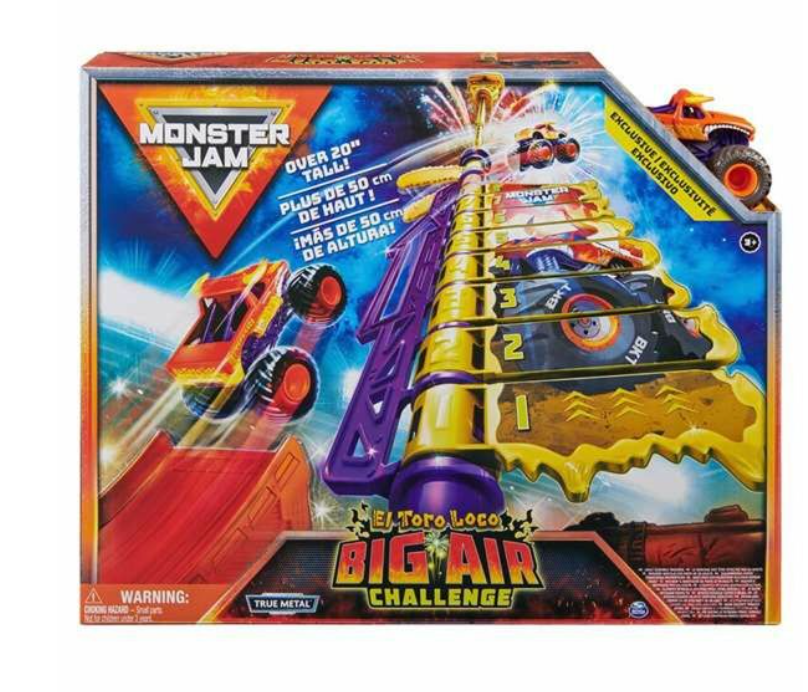 Spin Master Monster Jam El Toro Loco Big Air Challenge