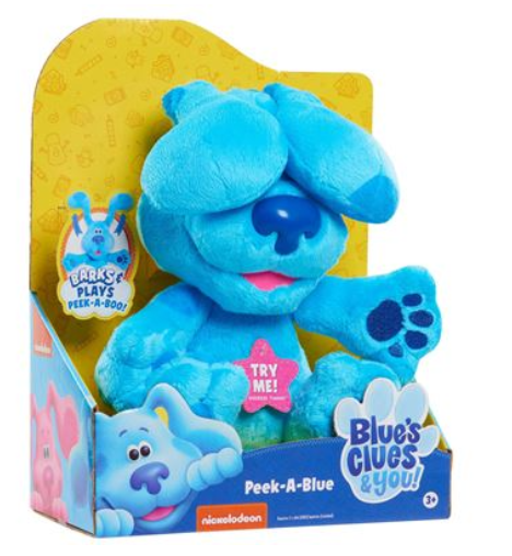 Peluche Famosa Blue Brinca Ao Cu-Cu