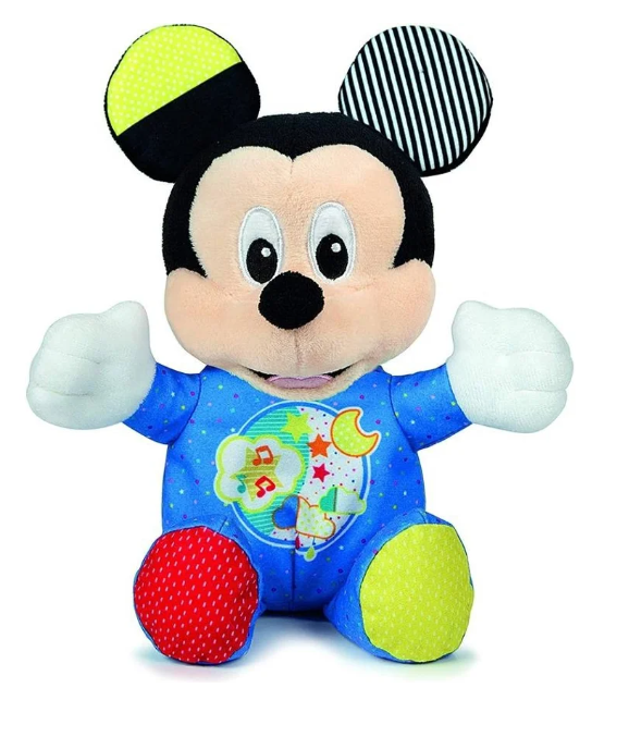 Peluche CLEMENTONI Baby Mickey Com Luzes E Som