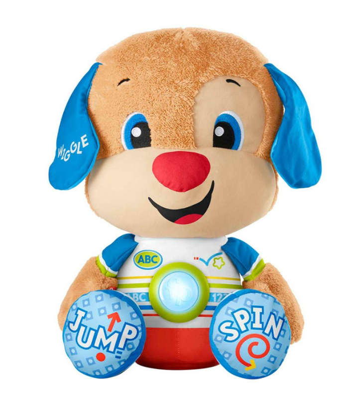 Cãozinho Peluche Gigante Aprender e Brincar