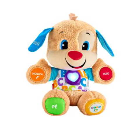 Cãozinho fisher-price aprender e brincar