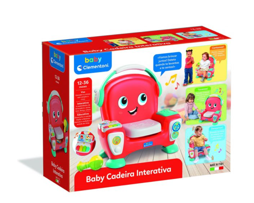Clementoni Baby Cadeira Interativa