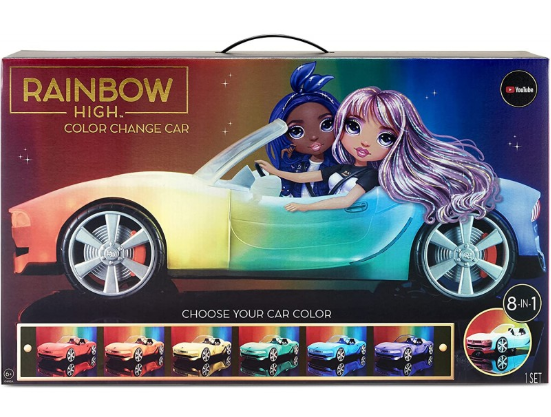 AUTO DECAPPOTTABILE RAINBOW HIGH