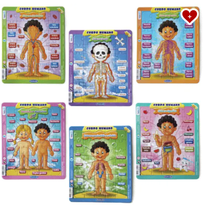 Puzzles Corpo Humano