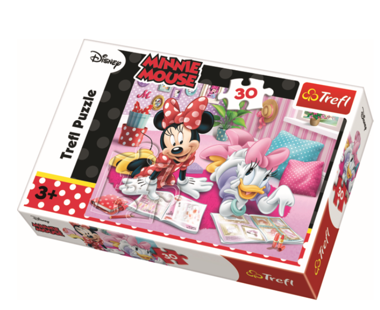 Minnie Mouse, 30 stukjes - Puzzel