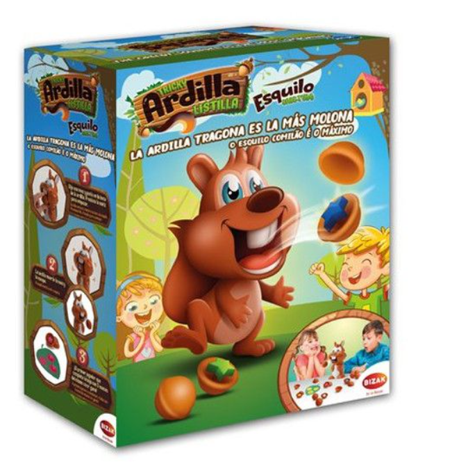 Bizak Jogo de Mesa Tricky Squirrel