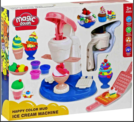 Ice Cream Magic Play Dough Mud Colors