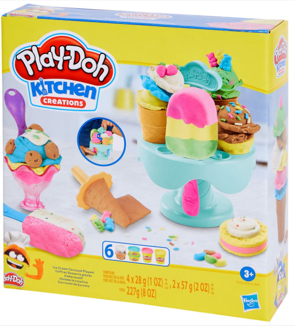 Ice Cream Carousel Playset