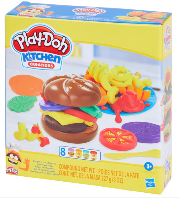 Play Doh - Burger and Fries Playset