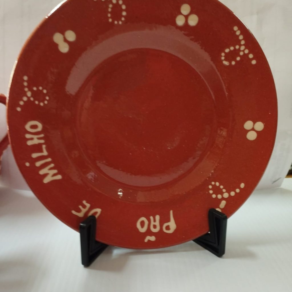 Prato de barro Personalizado
