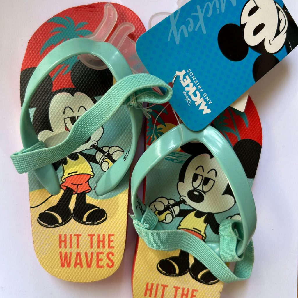 Chinelos para criança Mickey