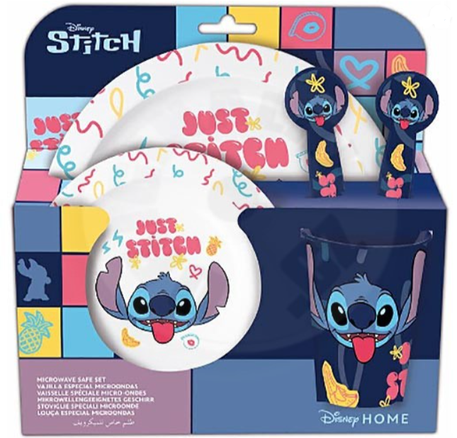 Conjunto de Refeição (5pcs) – Lilo & Stitch