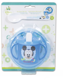 Conjunto de refeições 3 peças Mickey