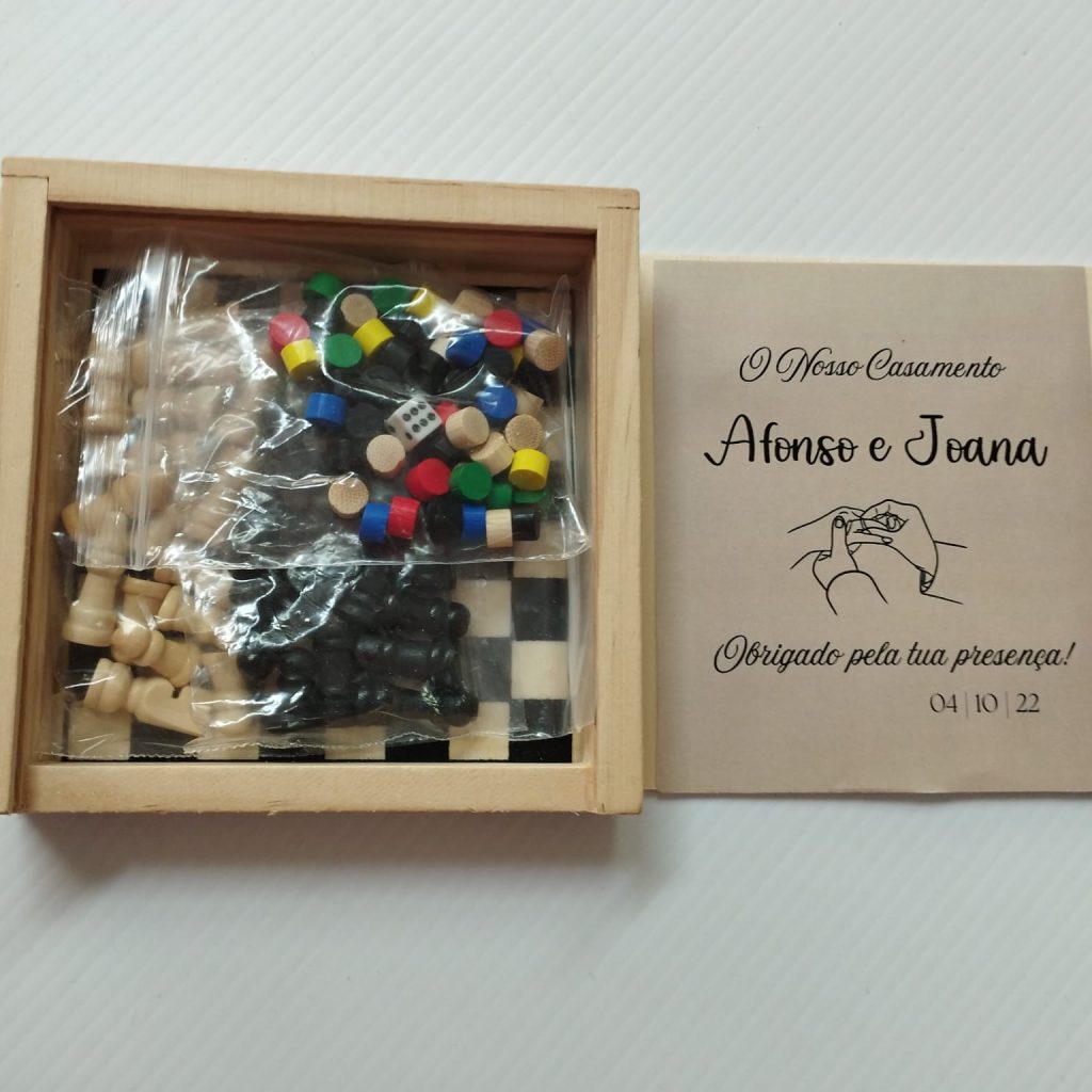 Lembranças com Jogos-Personalizado