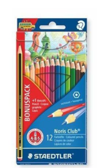 Lápis de Cor Noris Club 12 un