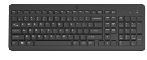 Teclados Teclado HP 225 WL KBD