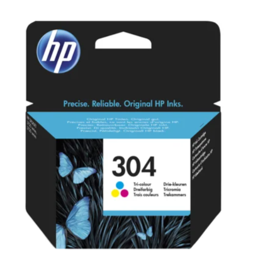 Tinteiro HP 304 Colour