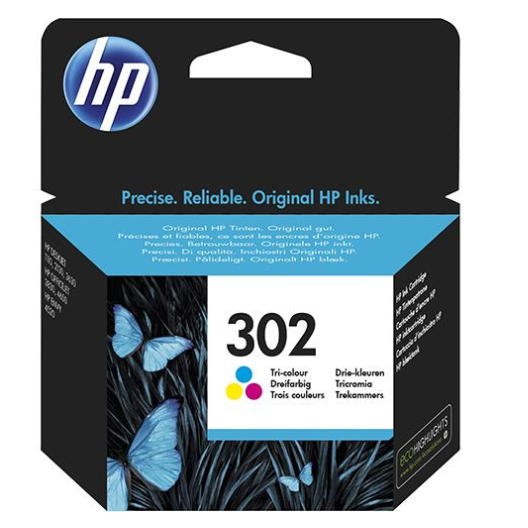 Tinteiro HP 302Tri-Colour