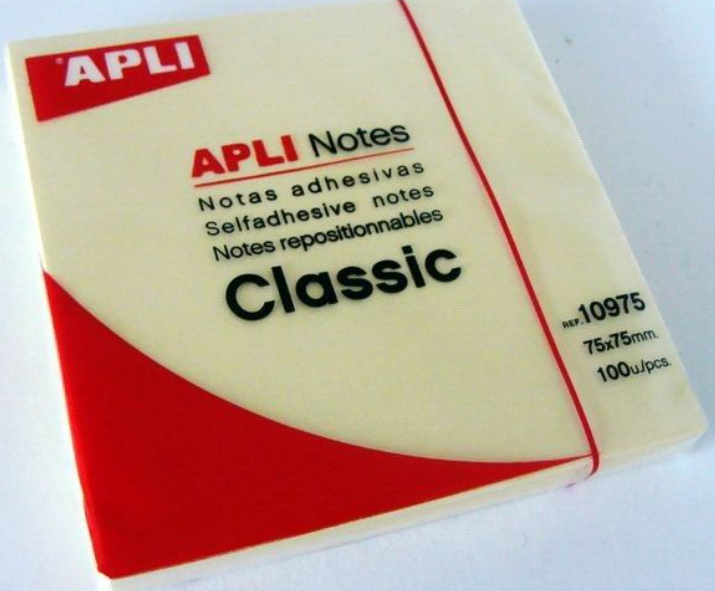 Apli Notas Adesivas Classic 75x75mm