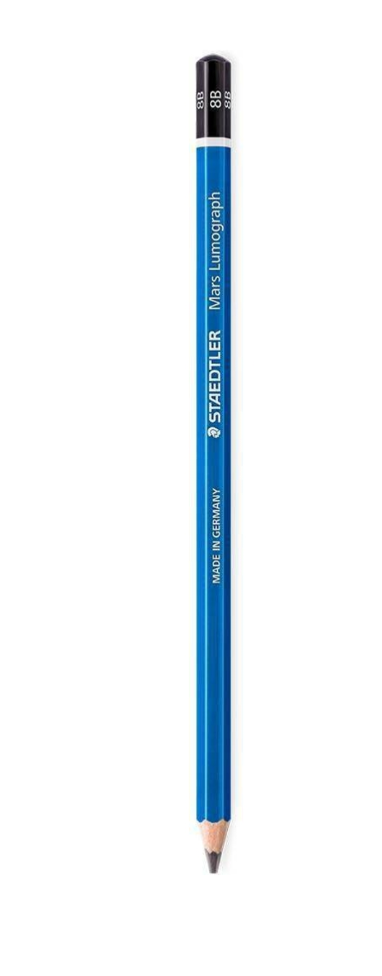 Lápis de Carvão STAEDTLER Mars Lumograph 100 (8B)
