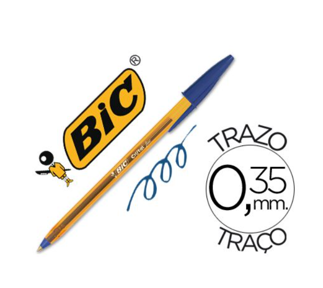 Bic Esferográfica Cristal Original Fine Azul 1 Un.