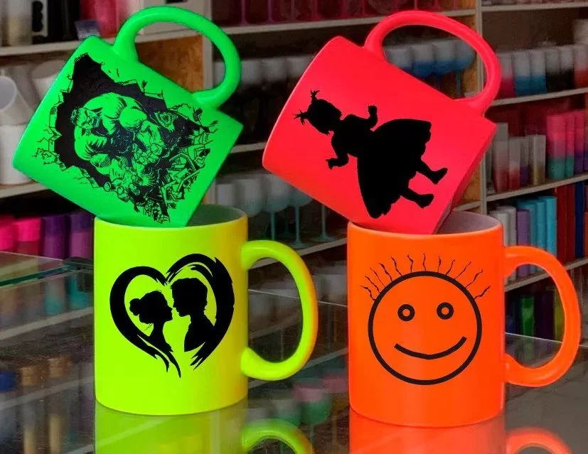 Caneca Florescente