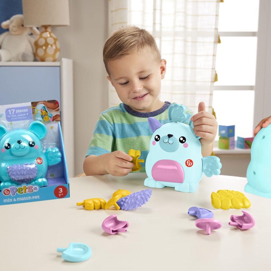 Brinquedo Fisher-Price Pets – Mix & Match Pet