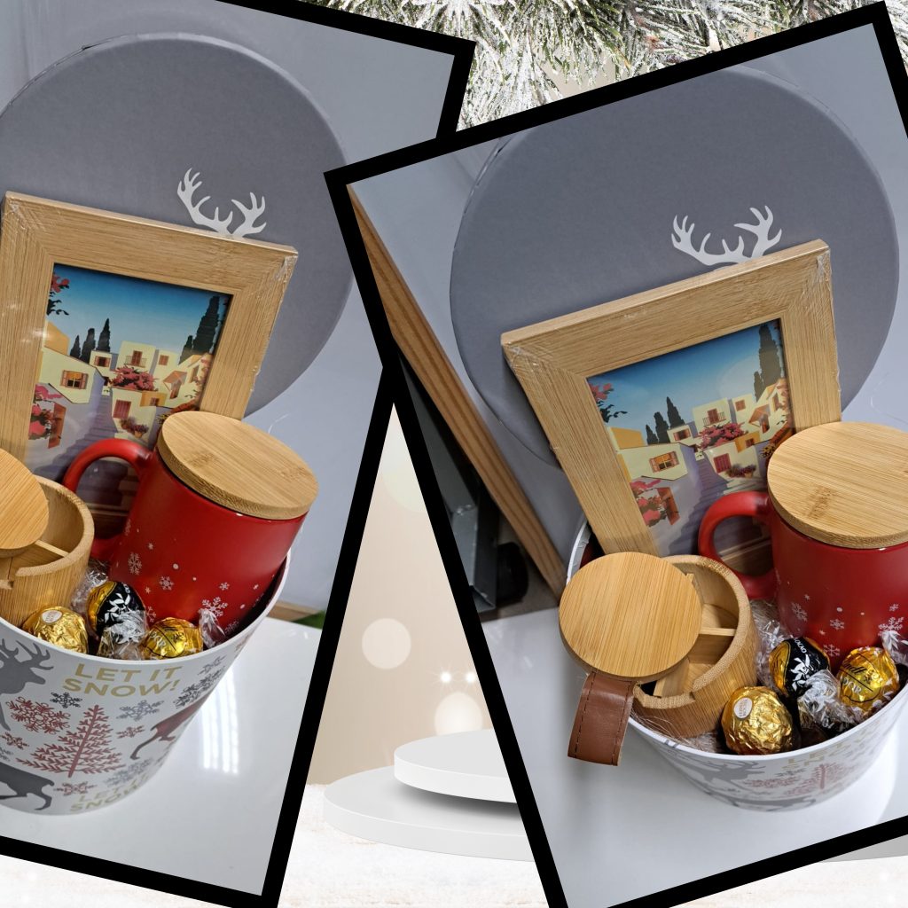 Caixa de Natal Elegante – O Presente Perfeito!