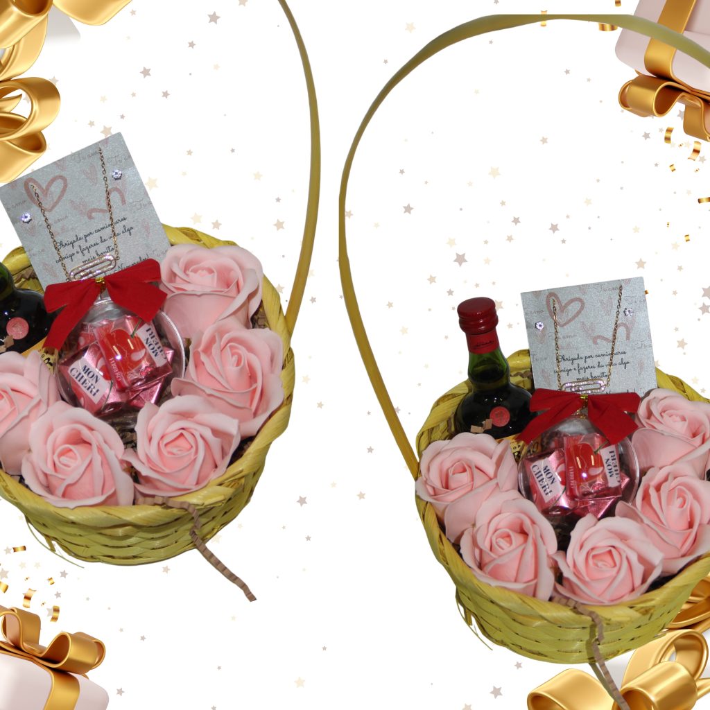 💝✨ Cesto Presente Romântico Premium ✨💝