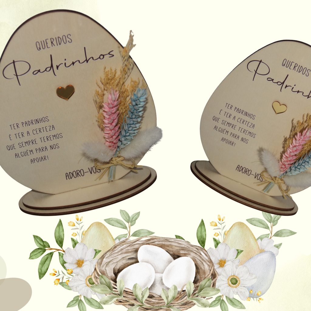 🌿🐣 Uma forma única de agradecer aos Padrinhos 🐣🌿
