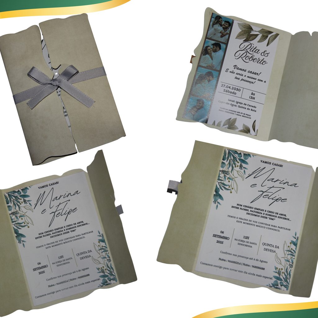 convites personalizados de casamento