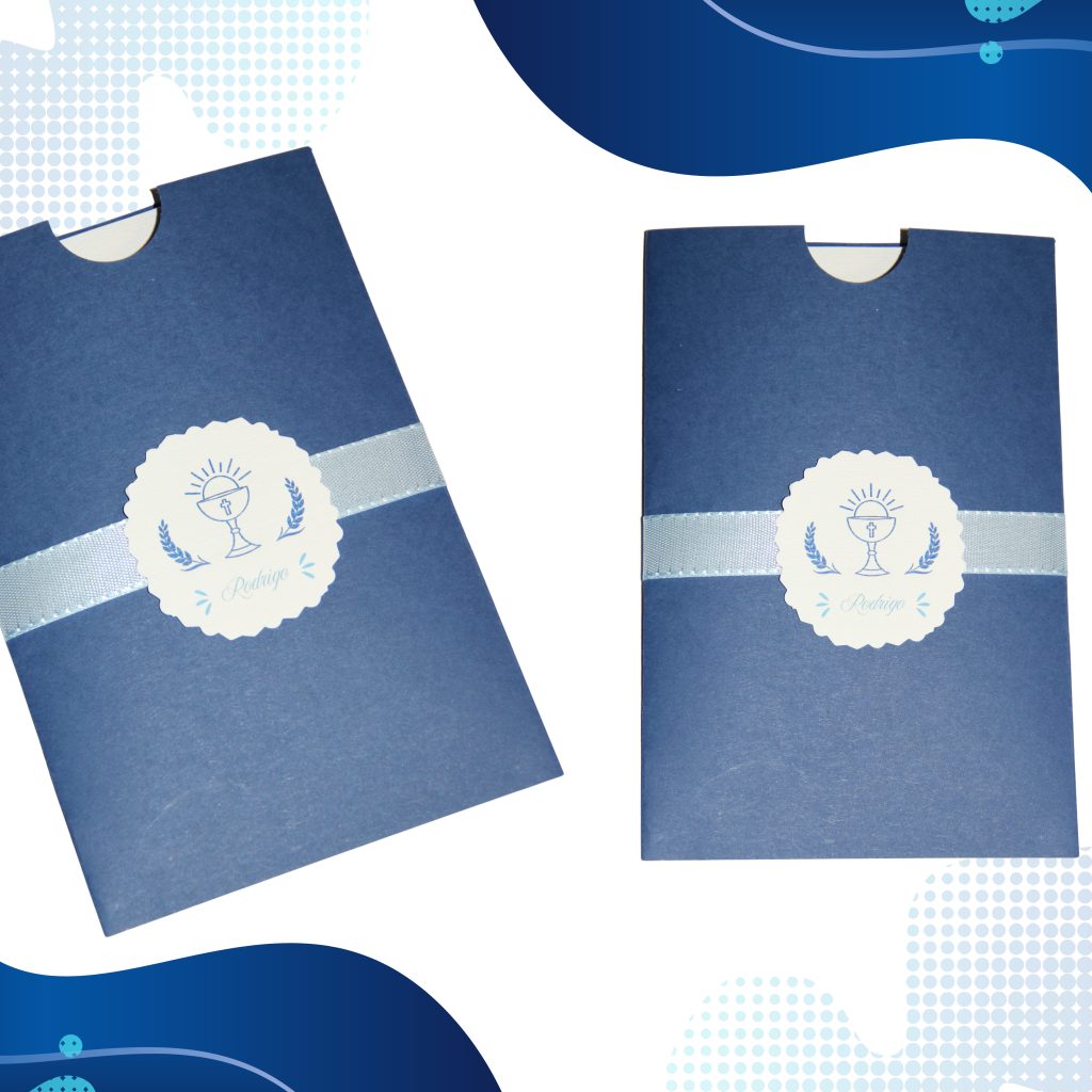 Convites personalizados de Primeira Comunhão